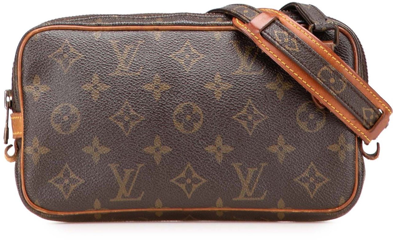 Louis Vuitton Monogram Pochette Marly Bandouliere Bruin