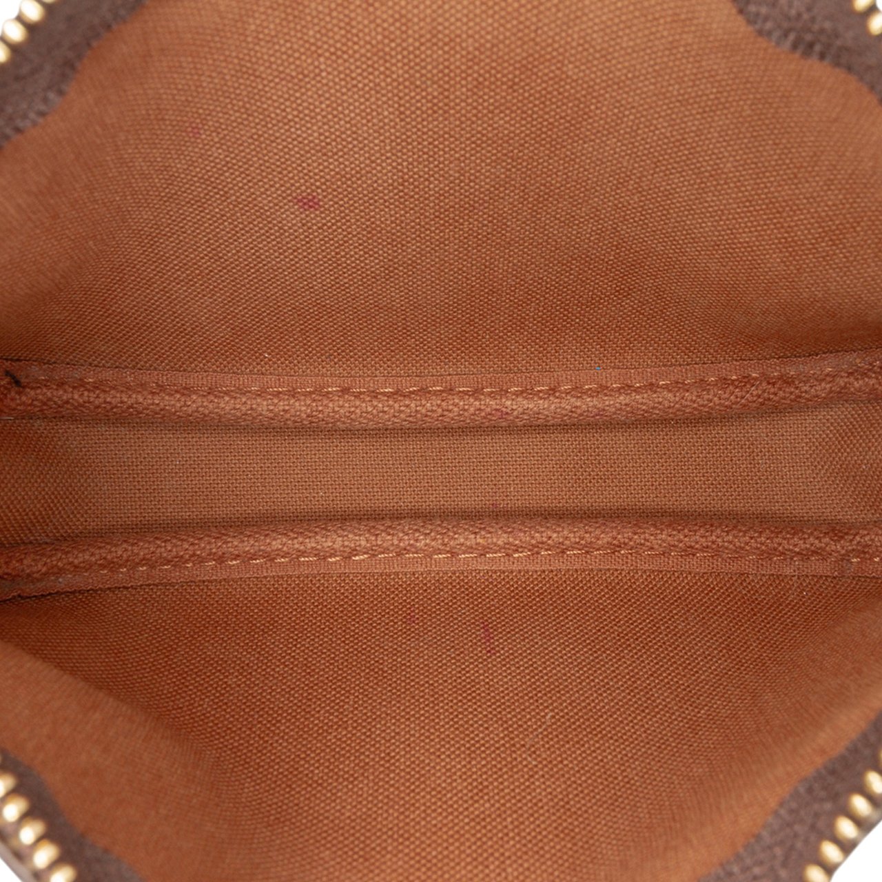 Louis Vuitton Monogram Mini Pochette Accessoires Bruin