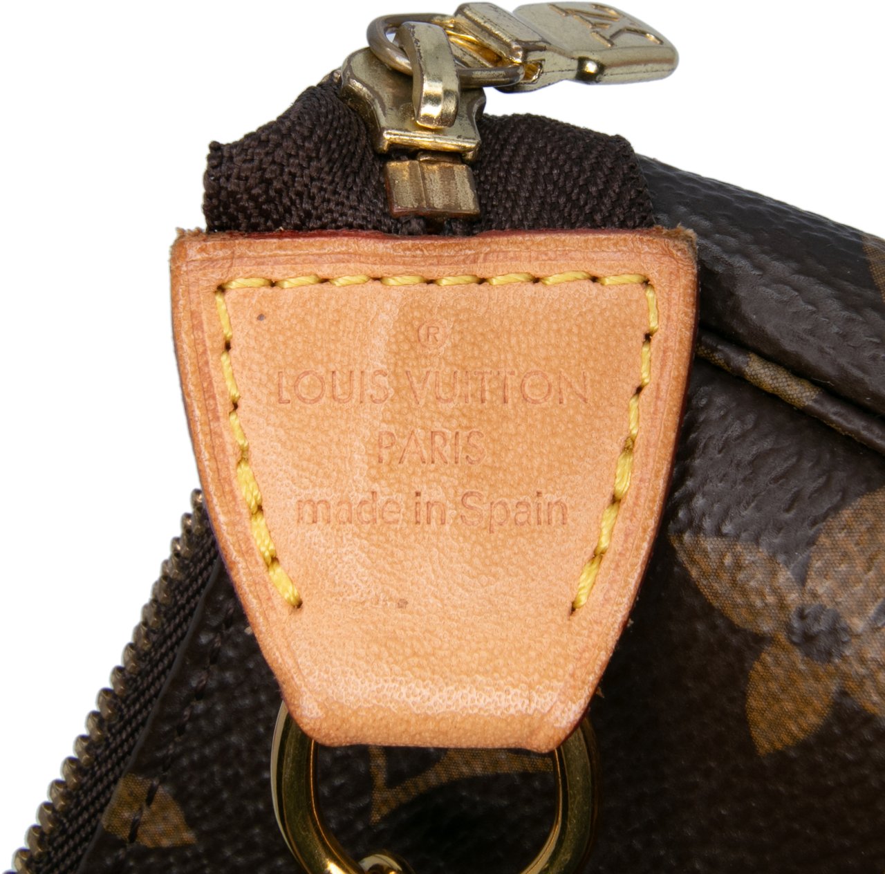 Louis Vuitton Monogram Mini Pochette Accessoires Bruin