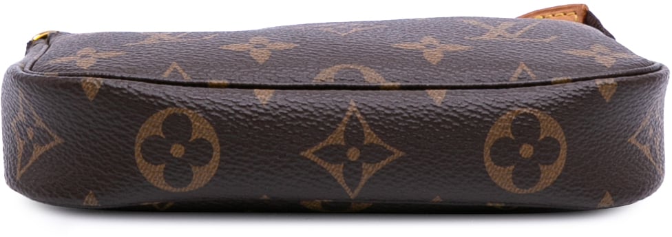 Louis Vuitton Monogram Mini Pochette Accessoires Bruin