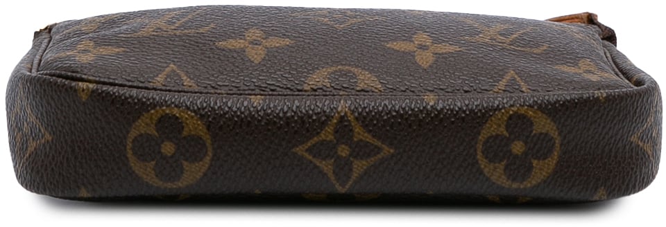Louis Vuitton Monogram Mini Pochette Accessoires Bruin