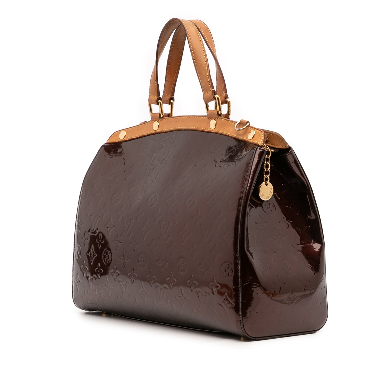 Louis Vuitton Monogram Vernis Brea MM Paars