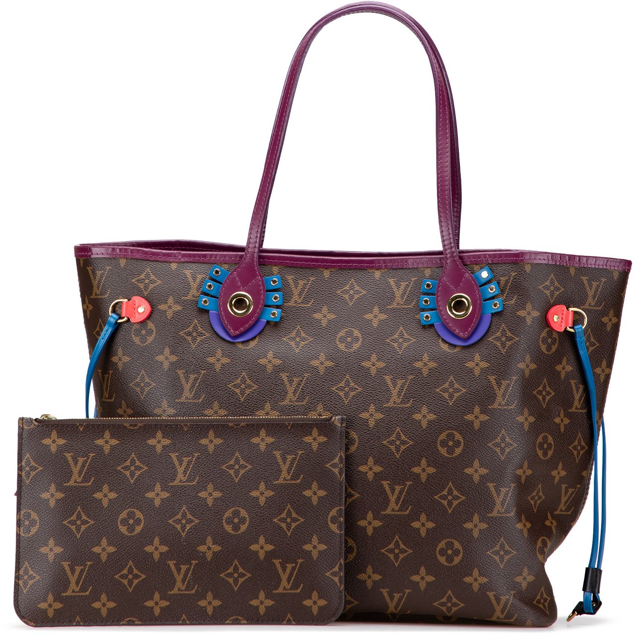 Louis Vuitton Monogram Totem Neo Neverfull MM Bruin