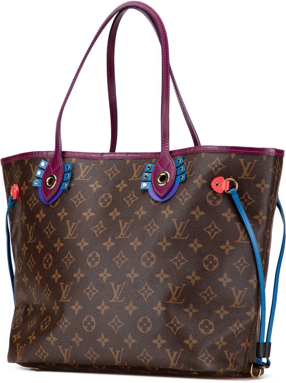 Louis Vuitton Monogram Totem Neo Neverfull MM Bruin