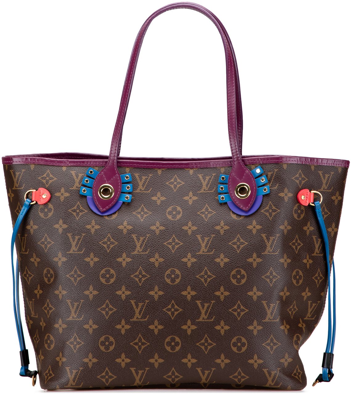 Louis Vuitton Monogram Totem Neo Neverfull MM Bruin