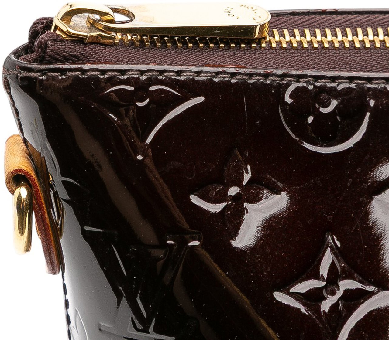 Louis Vuitton Monogram Vernis Bellevue GM Paars
