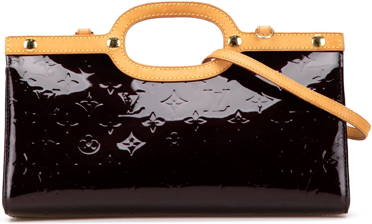 Louis Vuitton Monogram Vernis Roxbury Drive Paars