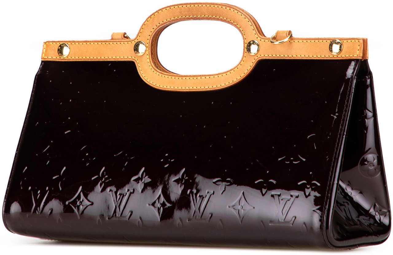 Louis Vuitton Monogram Vernis Roxbury Drive Paars