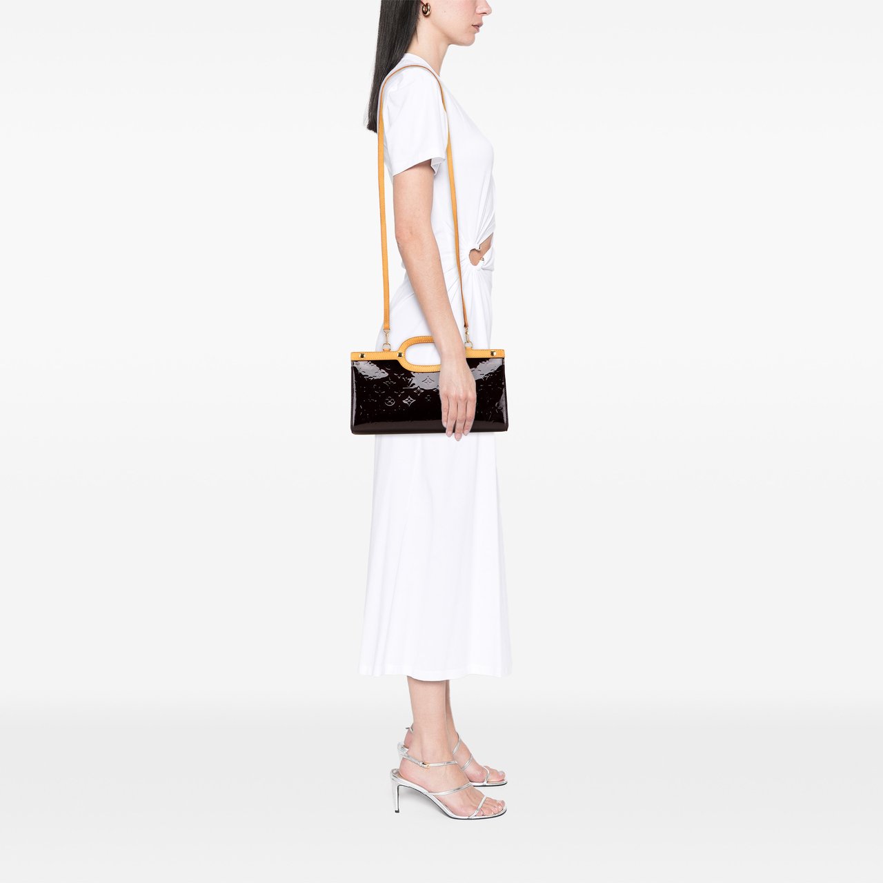 Louis Vuitton Monogram Vernis Roxbury Drive Paars