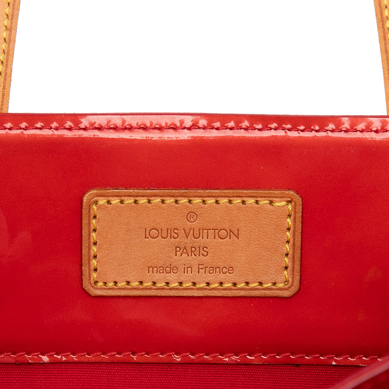 Louis Vuitton Monogram Vernis Reade MM Rood