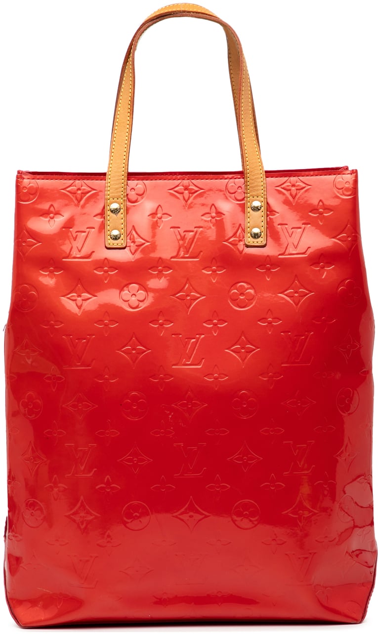 Louis Vuitton Monogram Vernis Reade MM Rood