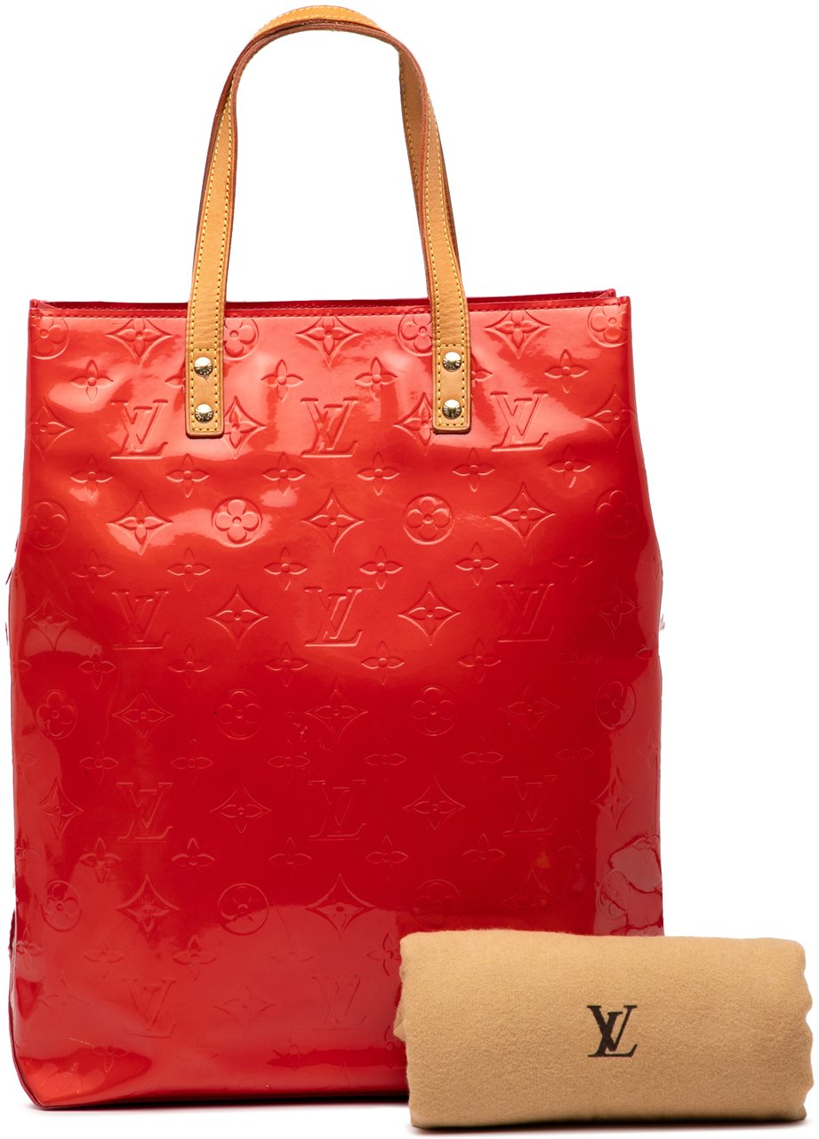 Louis Vuitton Monogram Vernis Reade MM Rood