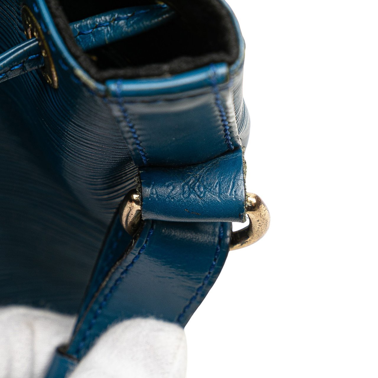 Louis Vuitton Epi Petit Noe Blauw