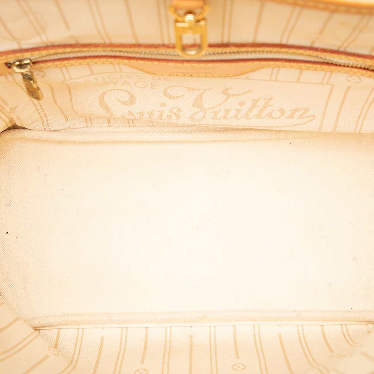 Louis Vuitton Damier Azur Neverfull PM Wit