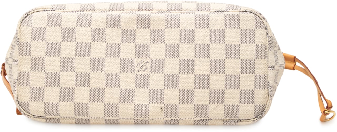 Louis Vuitton Damier Azur Neverfull PM Wit