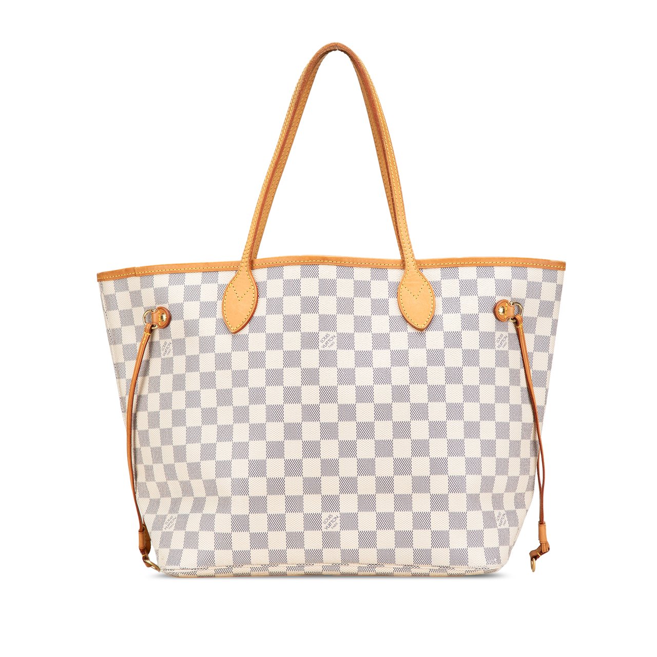 Louis Vuitton Damier Azur Neverfull MM Wit