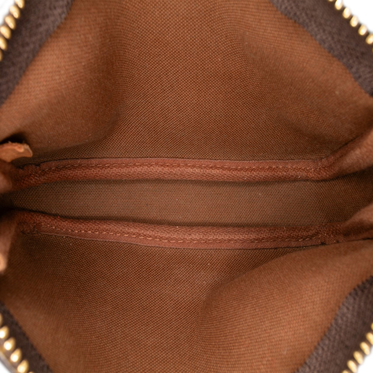 Louis Vuitton Monogram Mini Pochette Accessoires Bruin