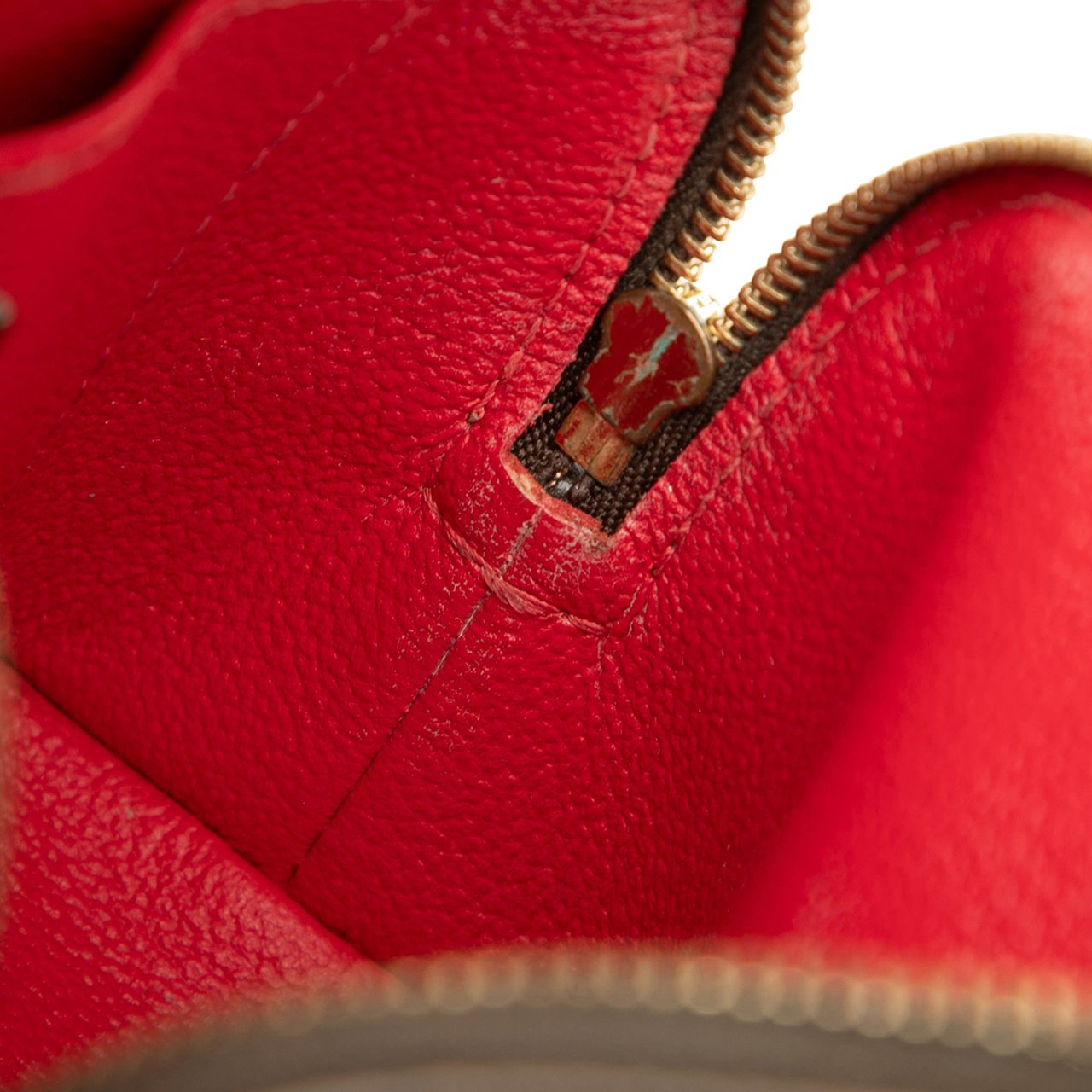 Louis Vuitton Damier Ebene Cosmetic Pouch PM Bruin