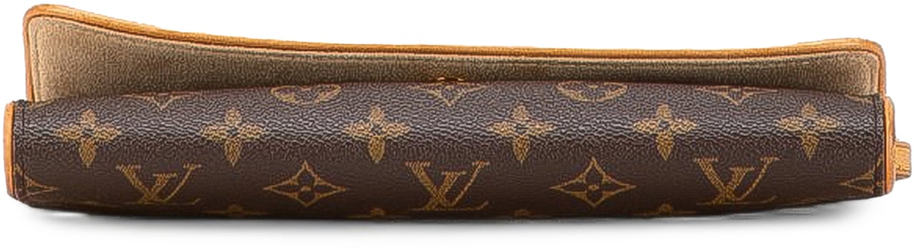 Louis Vuitton Monogram Pochette Twin GM Bruin