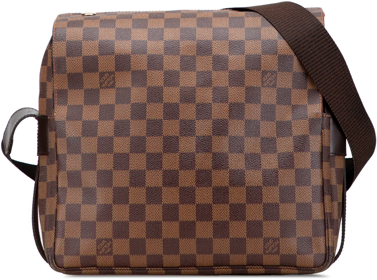 Louis Vuitton Damier Ebene Naviglio Bruin