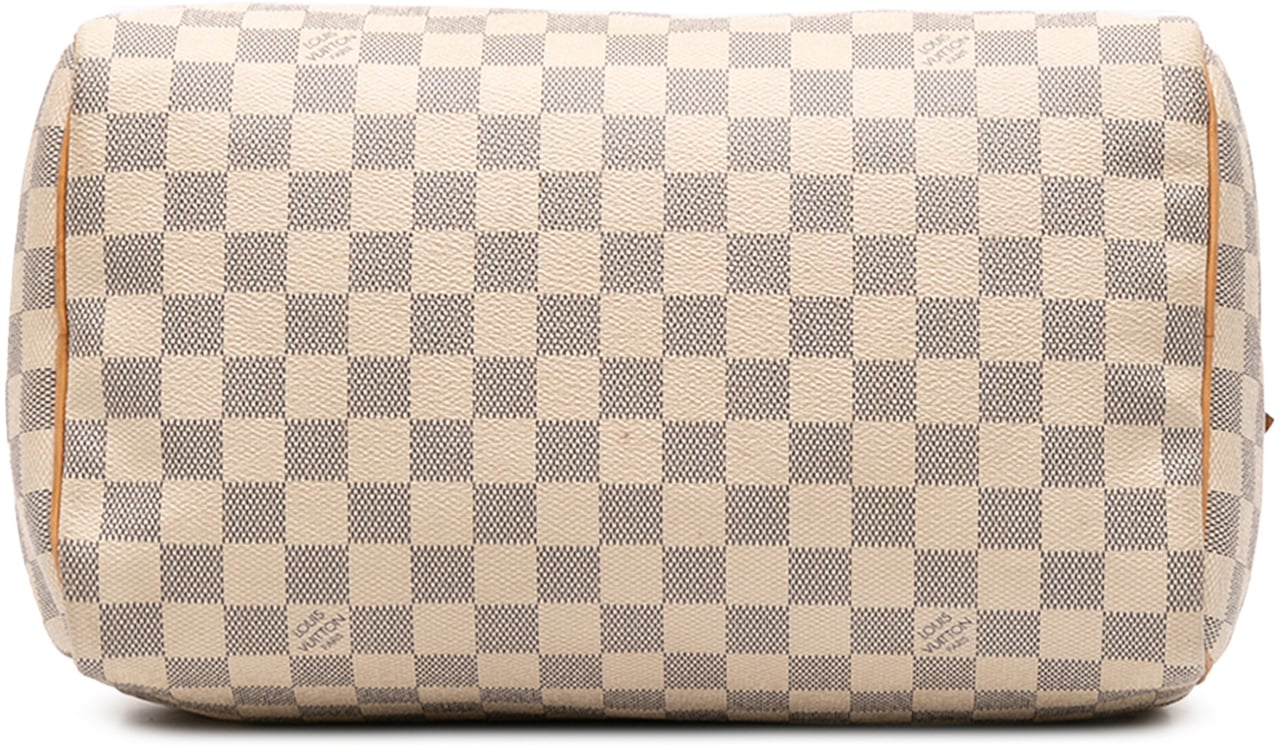 Louis Vuitton Damier Azur Speedy 30 Wit