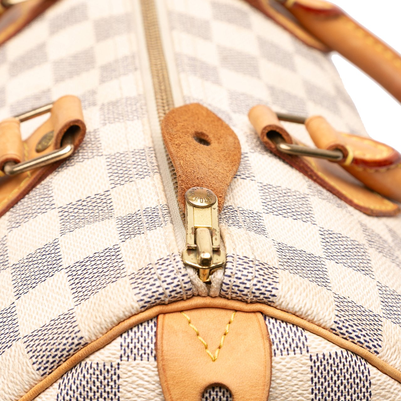 Louis Vuitton Damier Azur Speedy 30 Wit