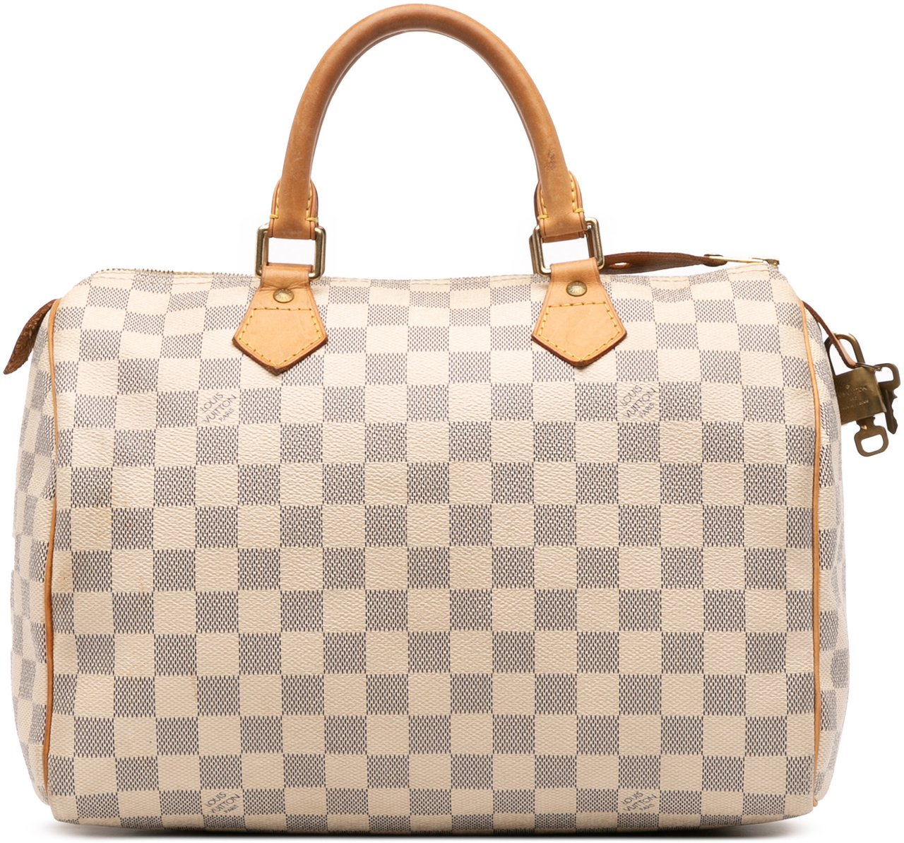 Louis Vuitton Damier Azur Speedy 30 Wit