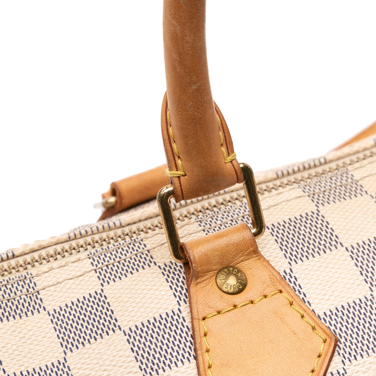 Louis Vuitton Damier Azur Speedy 30 Wit