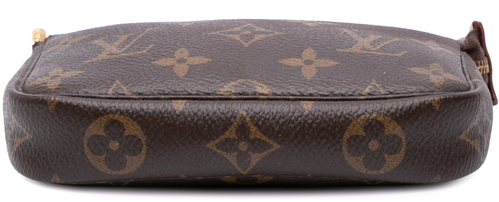 Louis Vuitton Monogram Mini Pochette Accessoires Bruin
