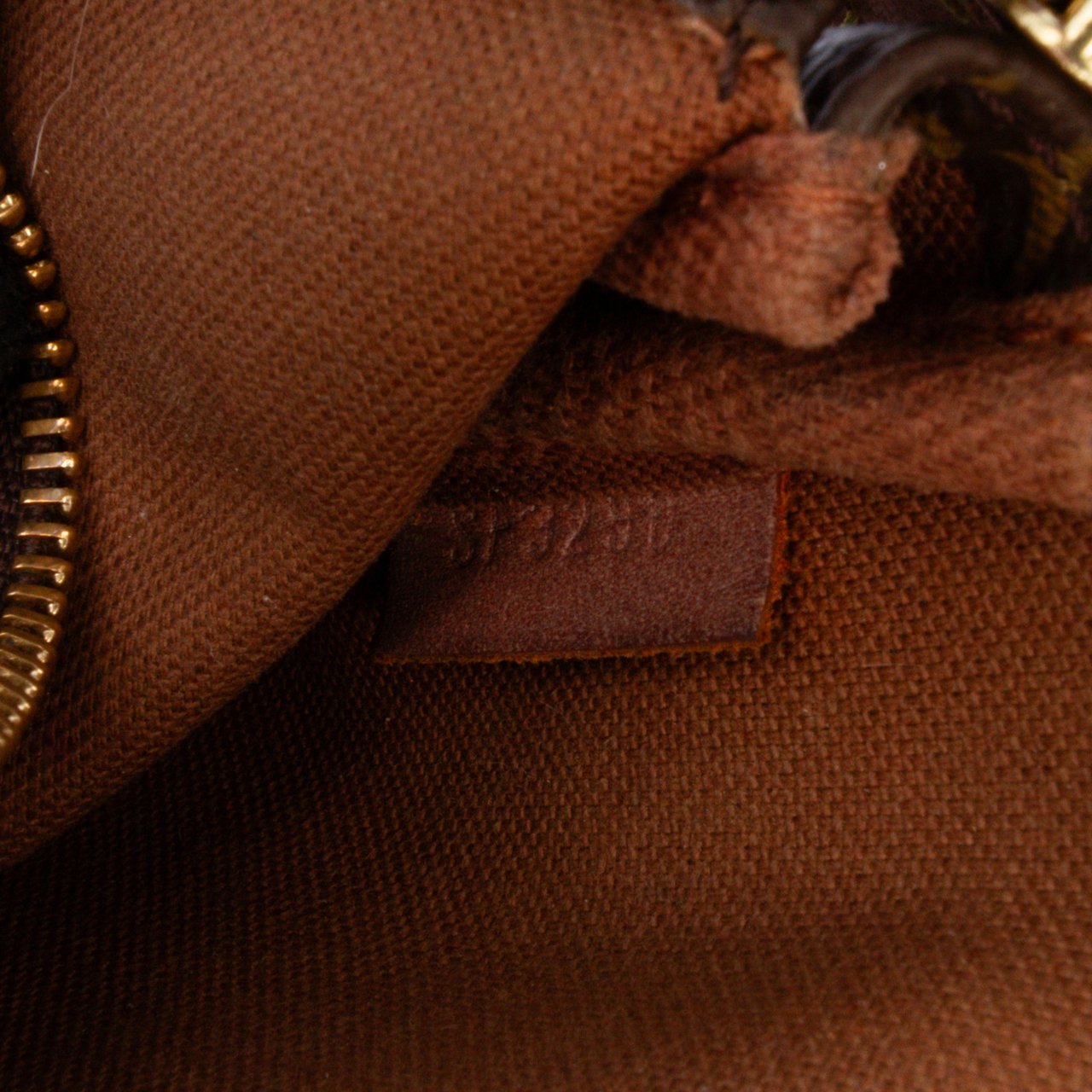 Louis Vuitton Monogram Mini Pochette Accessoires Bruin