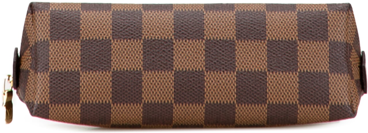 Louis Vuitton Damier Ebene Cosmetic Pouch PM Bruin