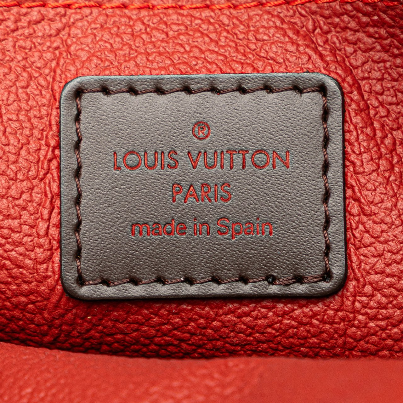 Louis Vuitton Damier Ebene Cosmetic Pouch PM Bruin