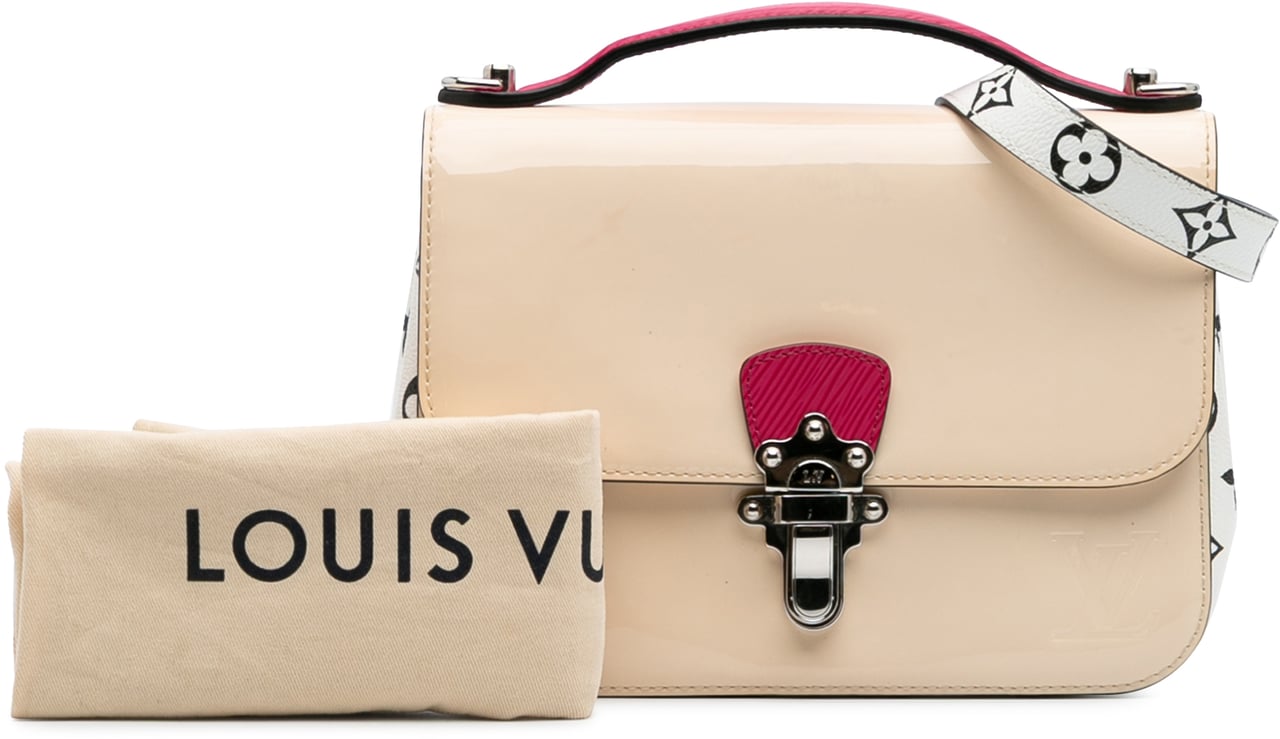 Louis Vuitton Vernis Miroir Cherrywood BB Bruin