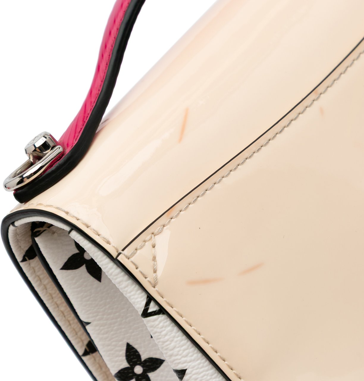 Louis Vuitton Vernis Miroir Cherrywood BB Bruin