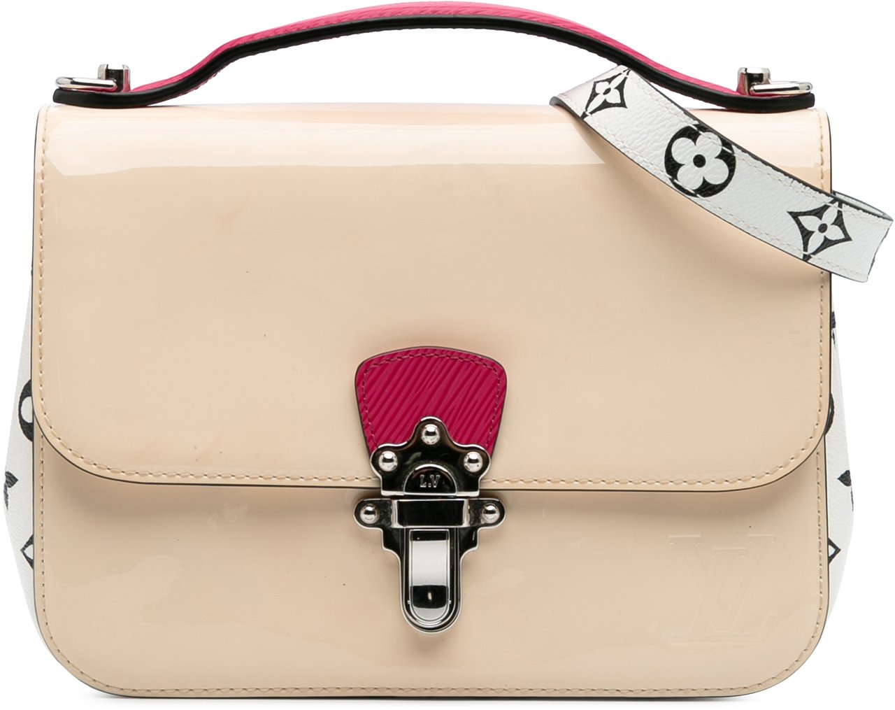 Louis Vuitton Vernis Miroir Cherrywood BB Bruin