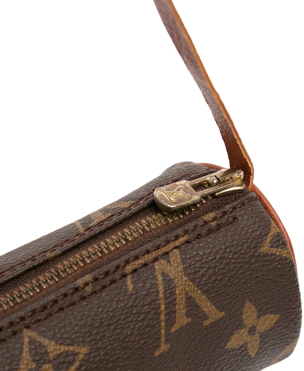 Louis Vuitton Monogram Papillon Pochette Bruin