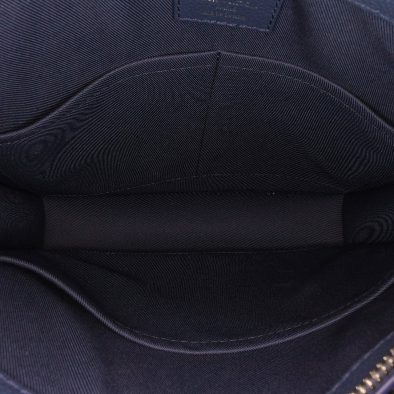 Louis Vuitton Monogram Ink Watercolor Sac Plat Zippe Blauw