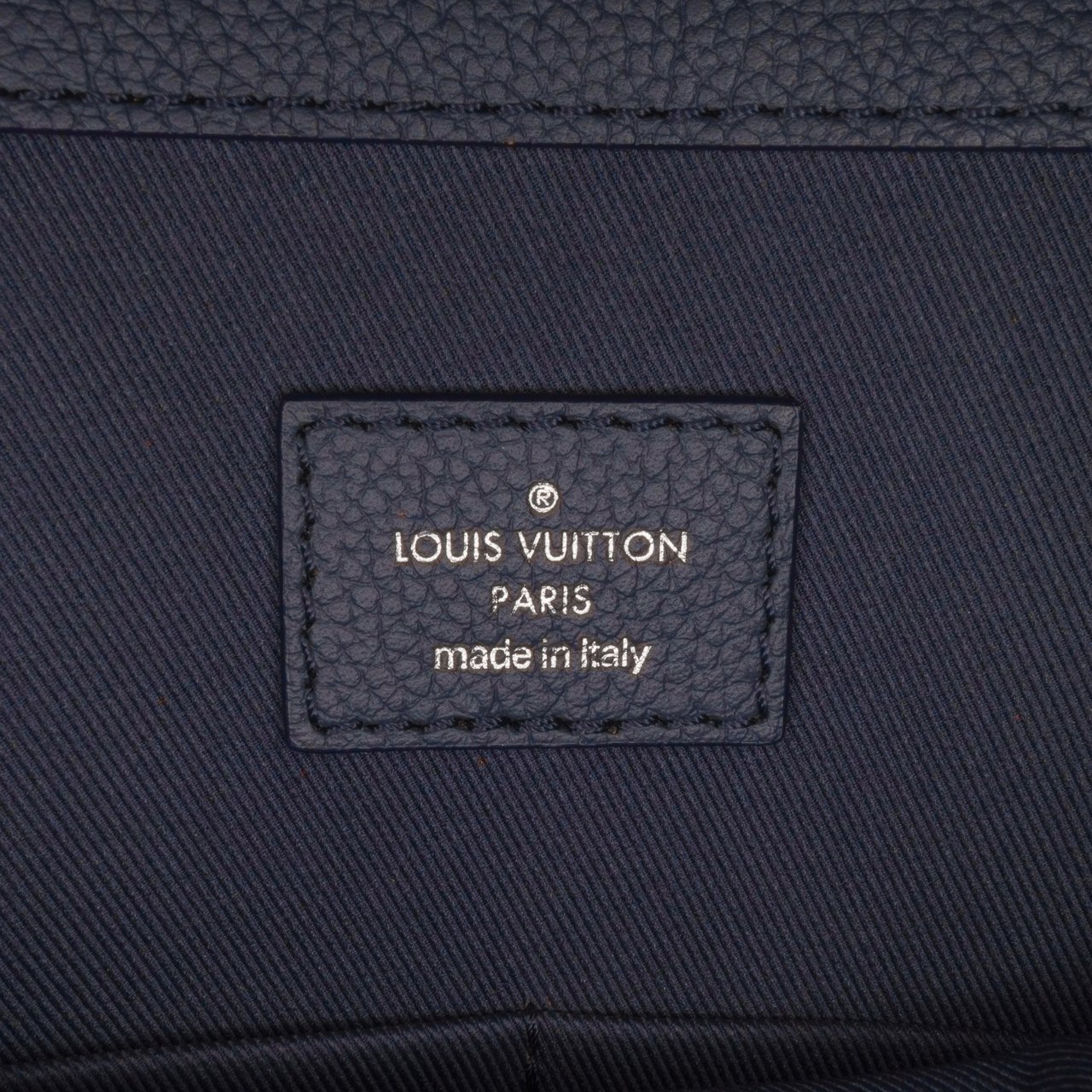 Louis Vuitton Monogram Ink Watercolor Sac Plat Zippe Blauw