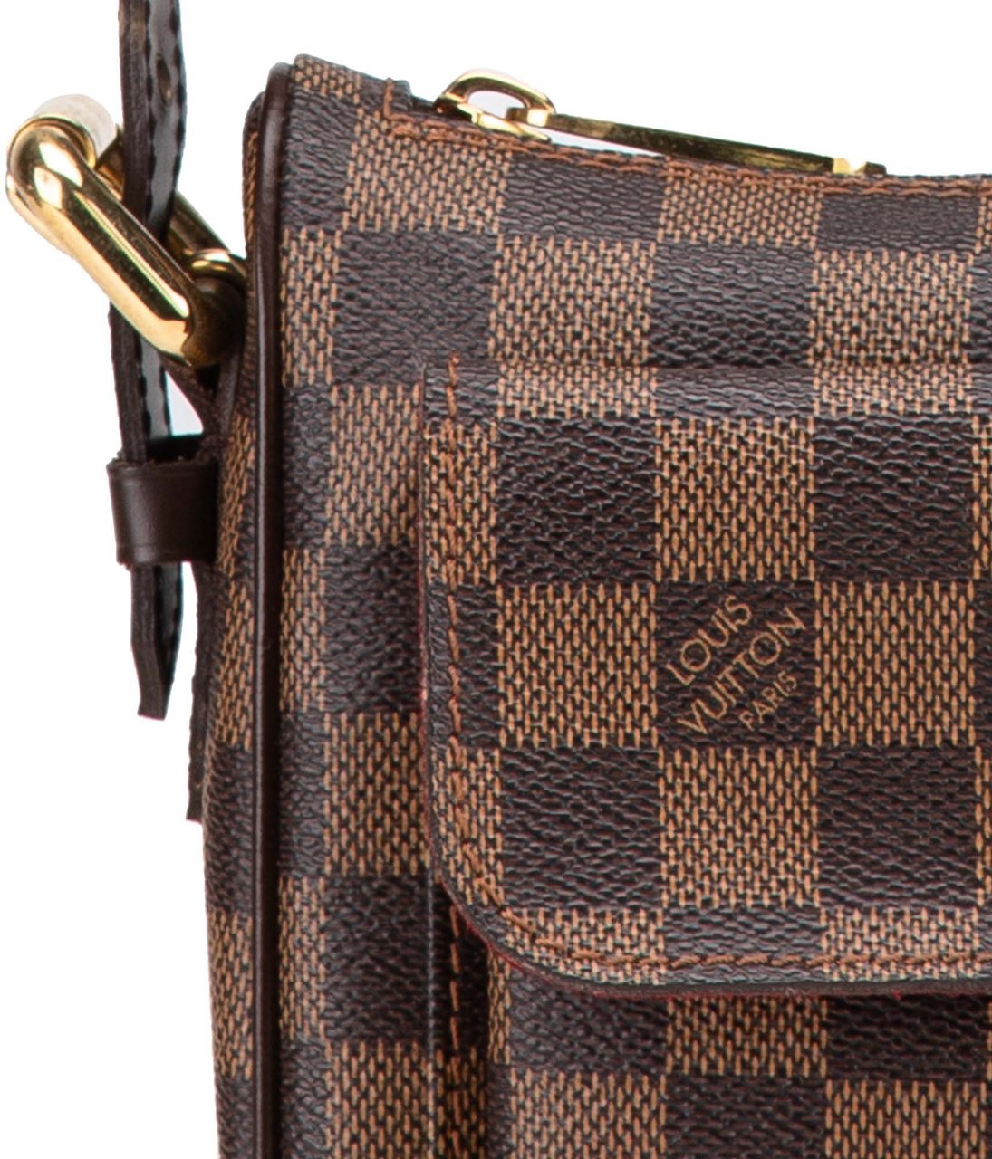 Louis Vuitton Damier Ebene Ravello GM Bruin