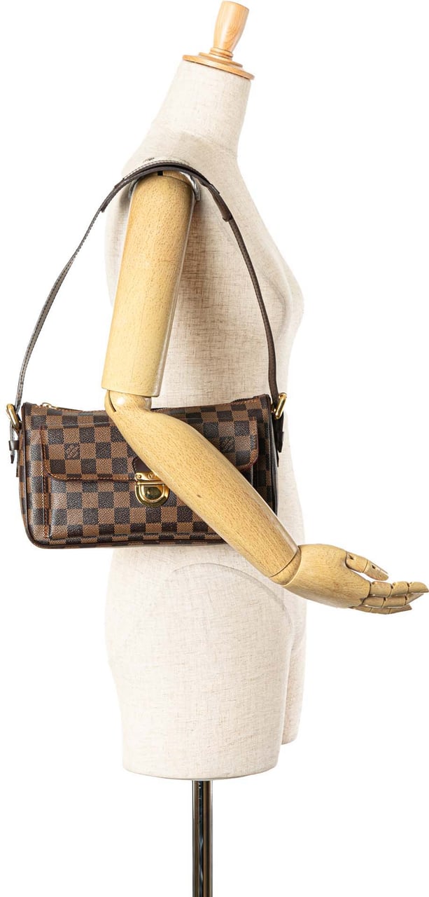 Louis Vuitton Damier Ebene Ravello GM Bruin