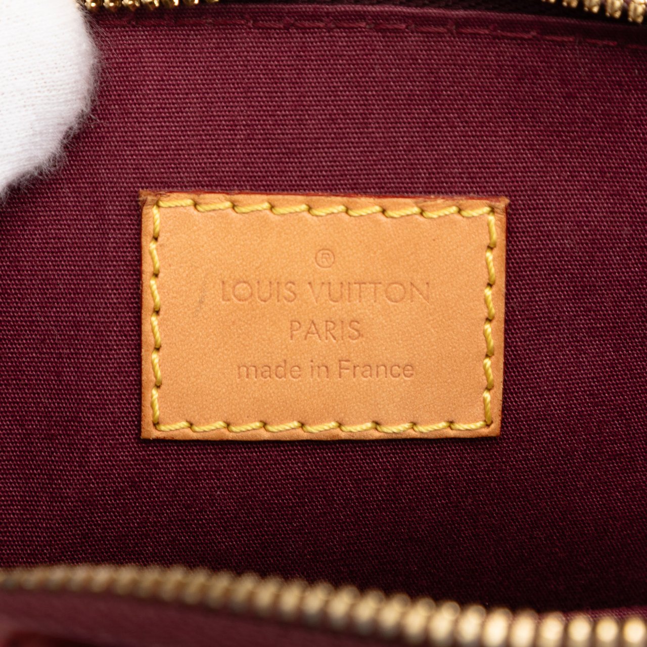 Louis Vuitton Monogram Vernis Alma PM Rood