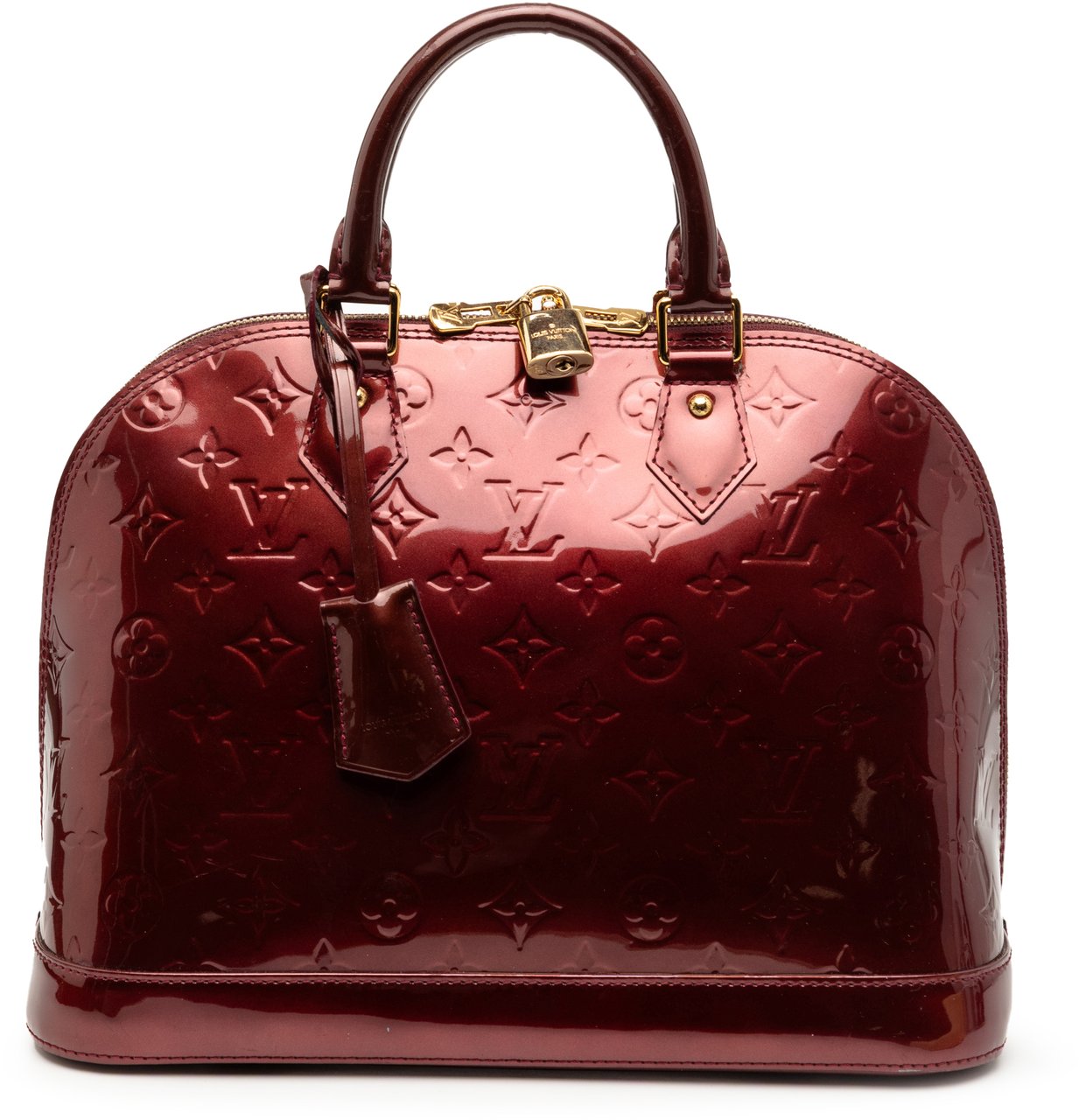 Louis Vuitton Monogram Vernis Alma PM Rood
