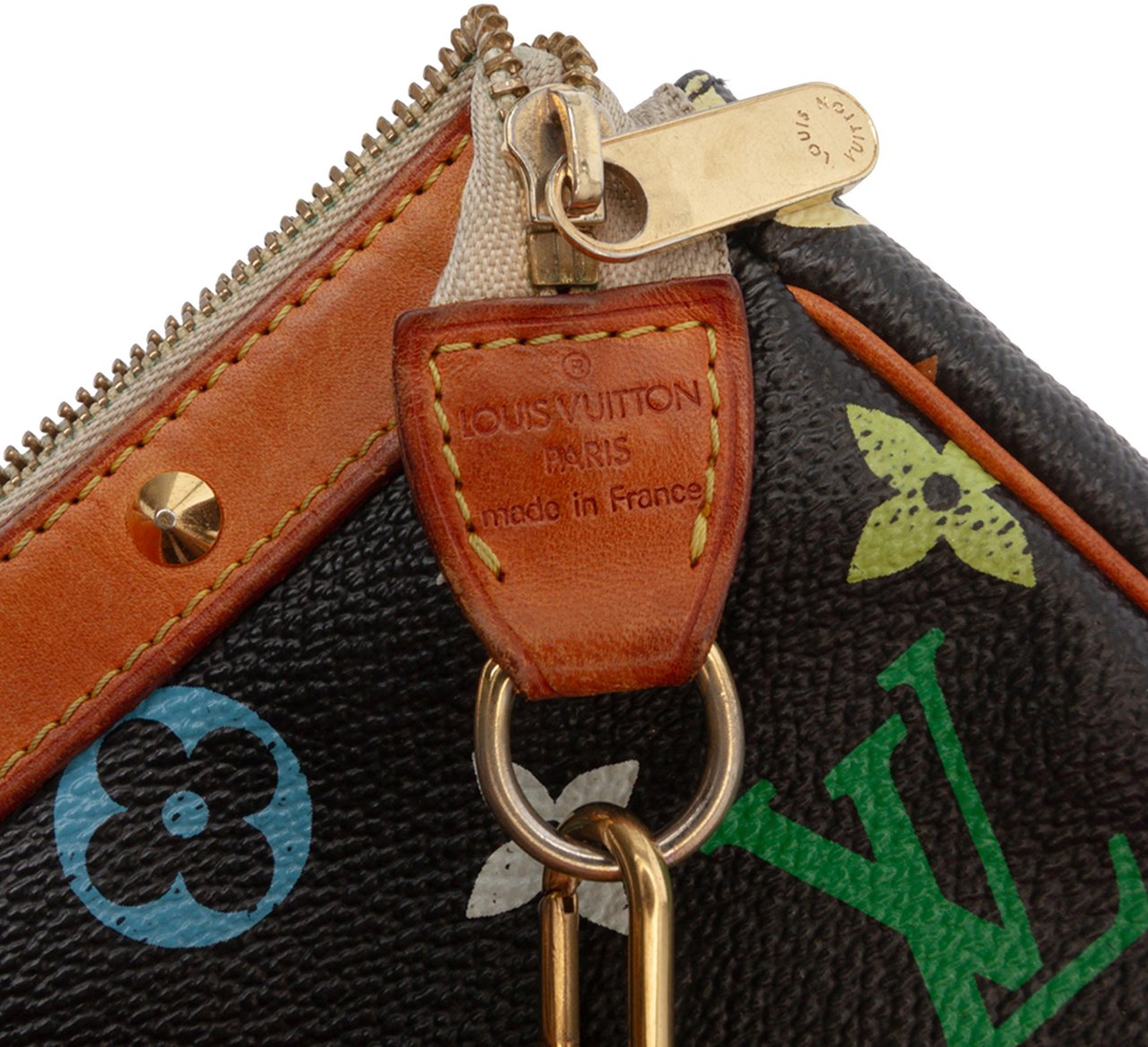 Louis Vuitton Monogram Multicolore Pochette Accessoires Zwart