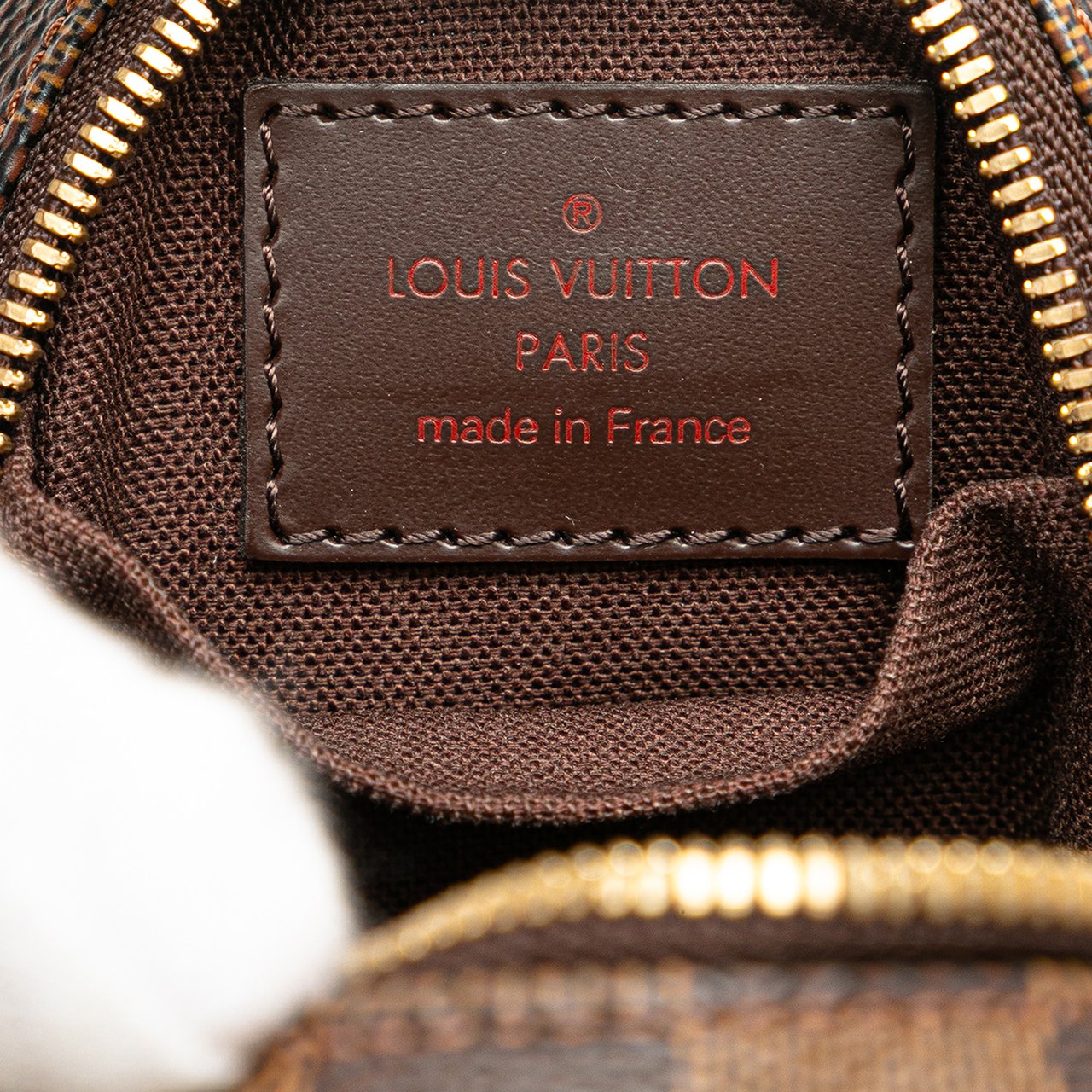 Louis Vuitton Damier Ebene Etui Okapi PM Bruin