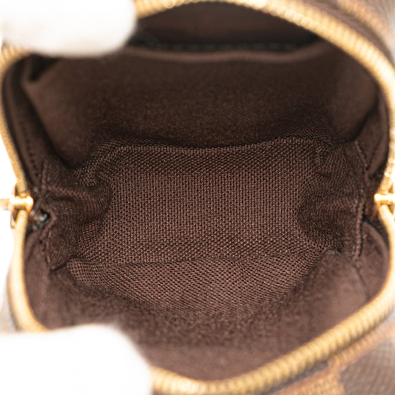 Louis Vuitton Damier Ebene Etui Okapi PM Bruin