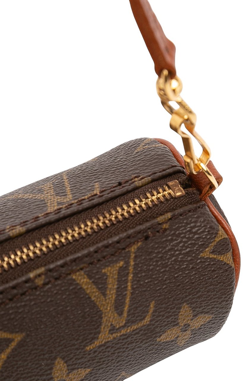 Louis Vuitton Monogram Papillon Pochette Bruin