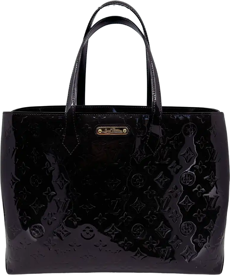Louis Vuitton Louis Vuitton Willshire MM Monogram Vernis Bordeaux / very good Rood