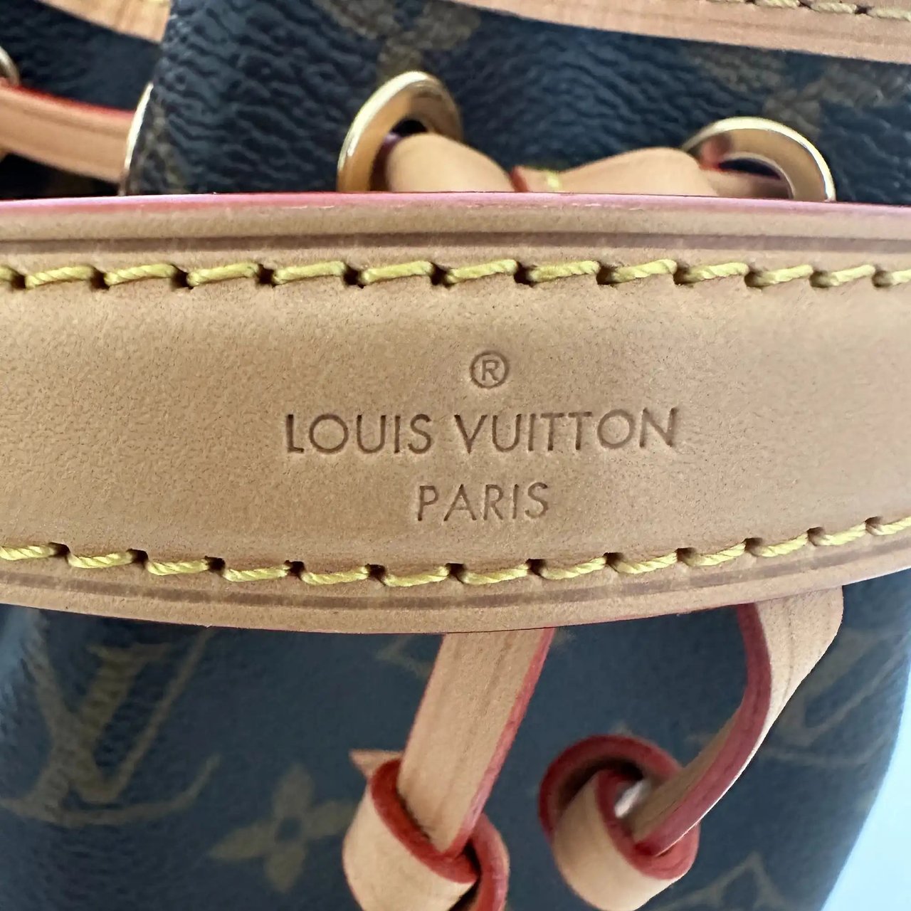 Louis Vuitton Louis Vuitton Nano Noé Monogram Canvas 2024 M81266 Fullset / mint condition Bruin