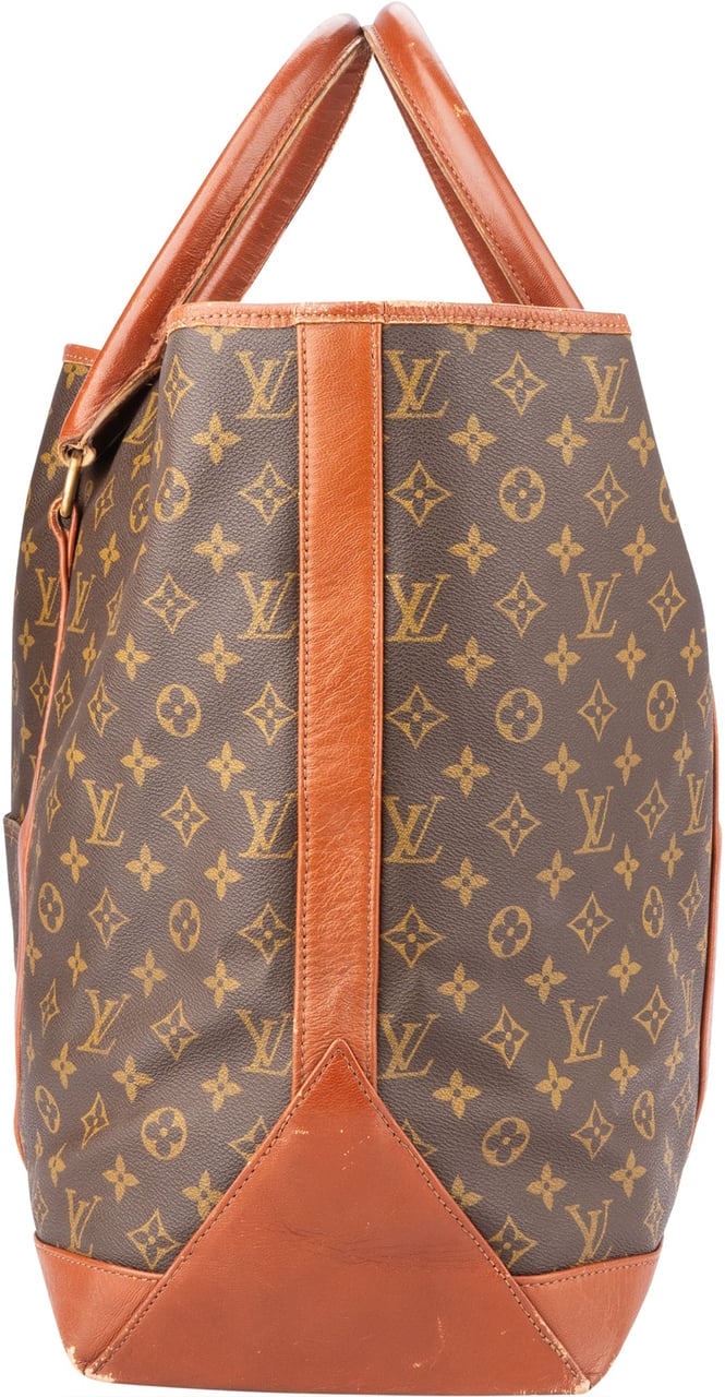 Louis Vuitton Canvas Monogram Sac Weekend GM Handbag Bruin