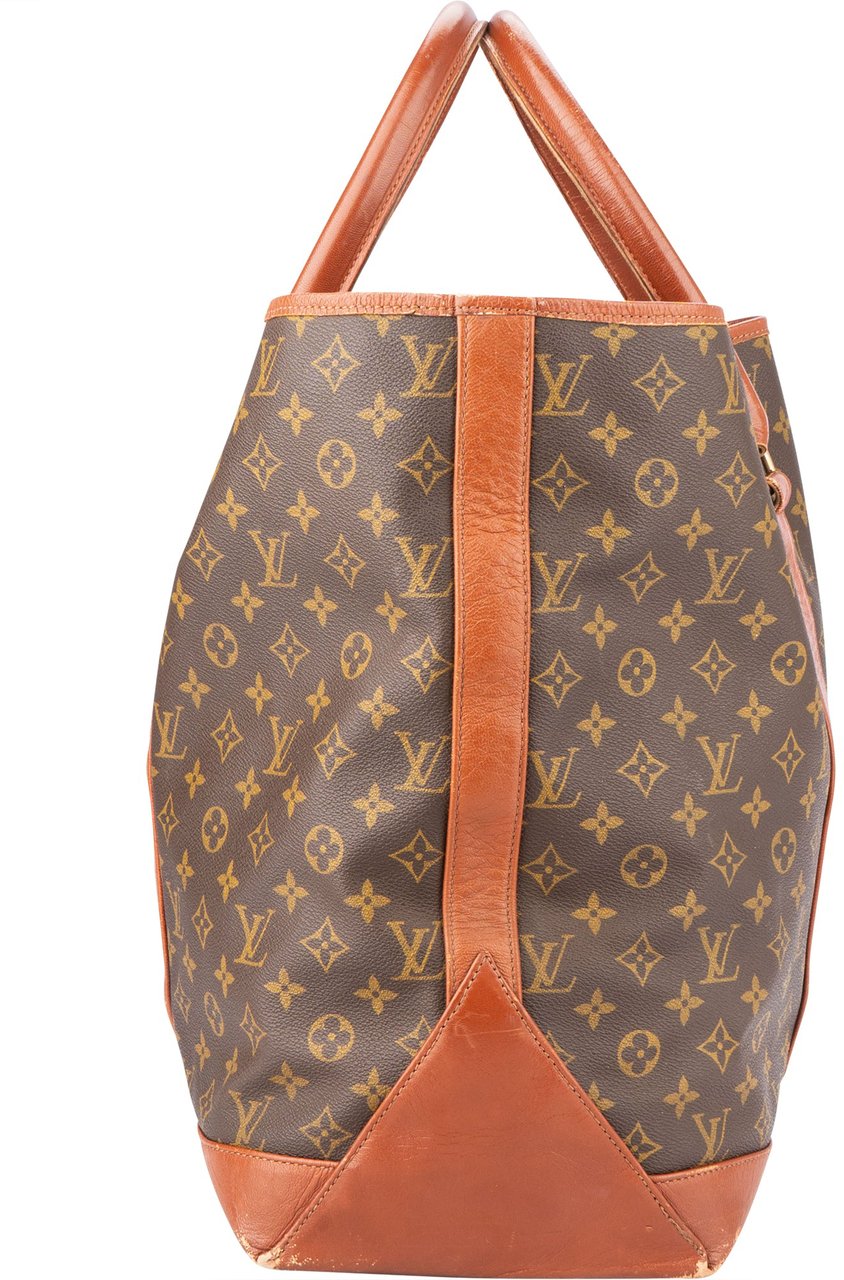 Louis Vuitton Canvas Monogram Sac Weekend GM Handbag Bruin